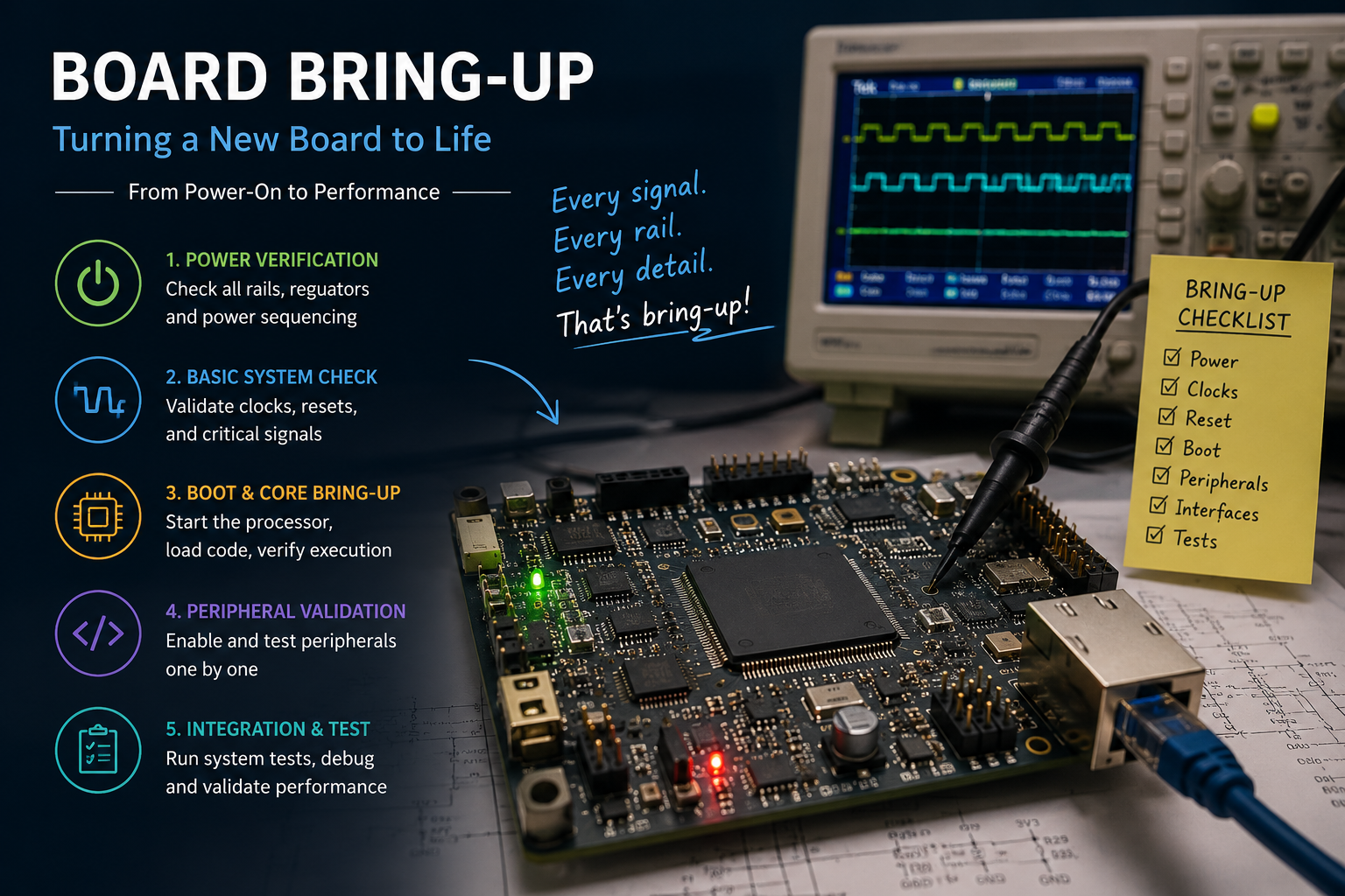 Board Bring-Up & BSP Development